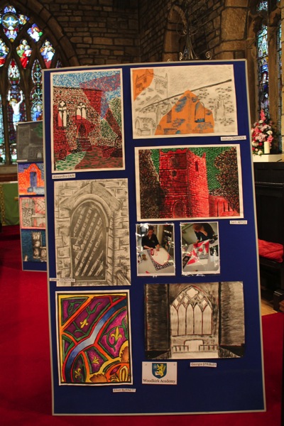 Art Exhibition by Woodkirk Academy at St Mary’s